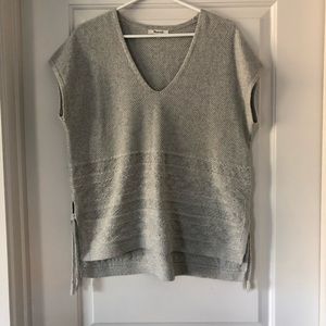 Madewell sweater with side ties